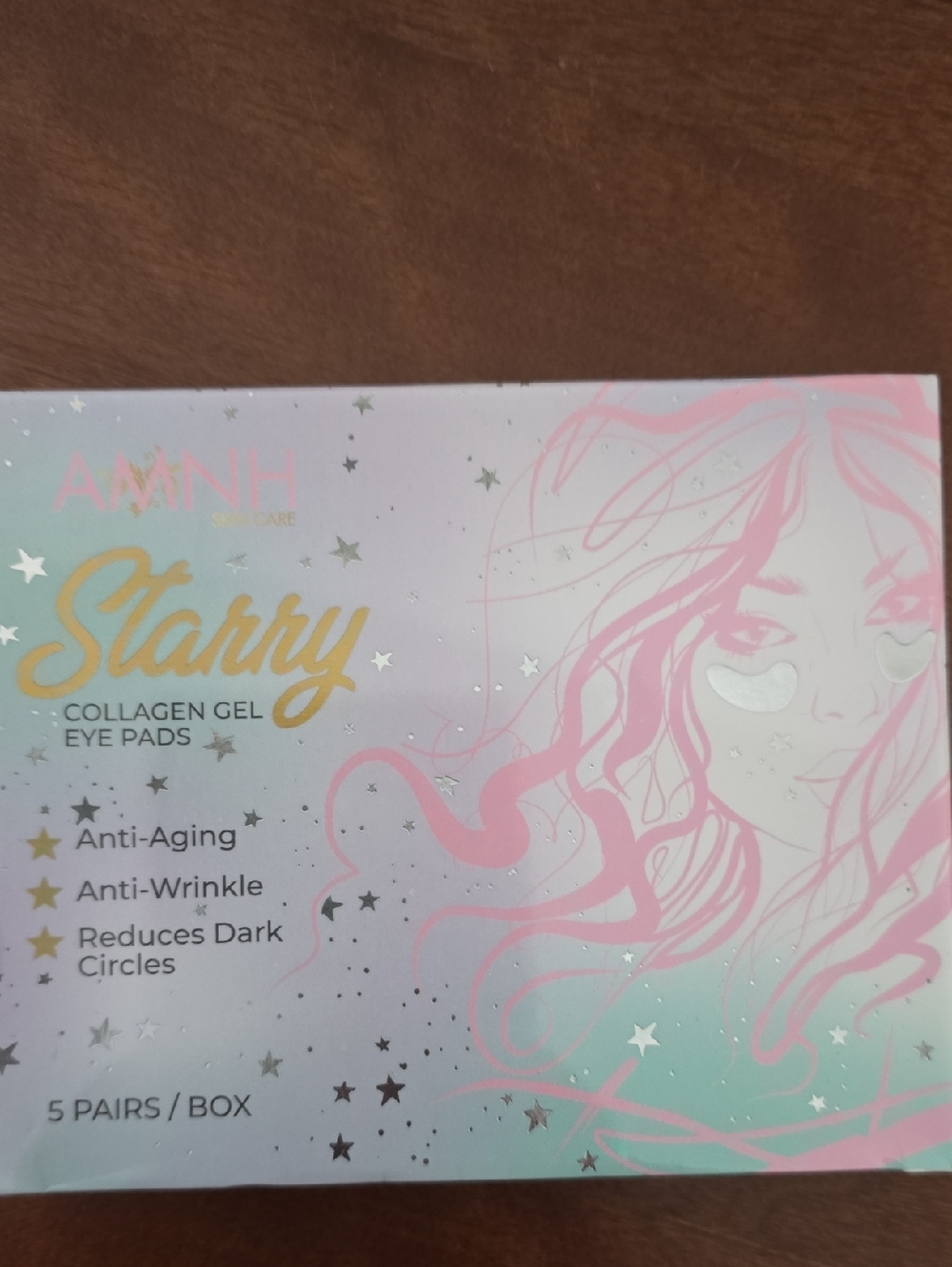 AMNH Skincare Starry Collagen Gel Eye Pads